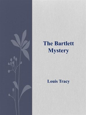 cover image of The Bartlett Mystery
